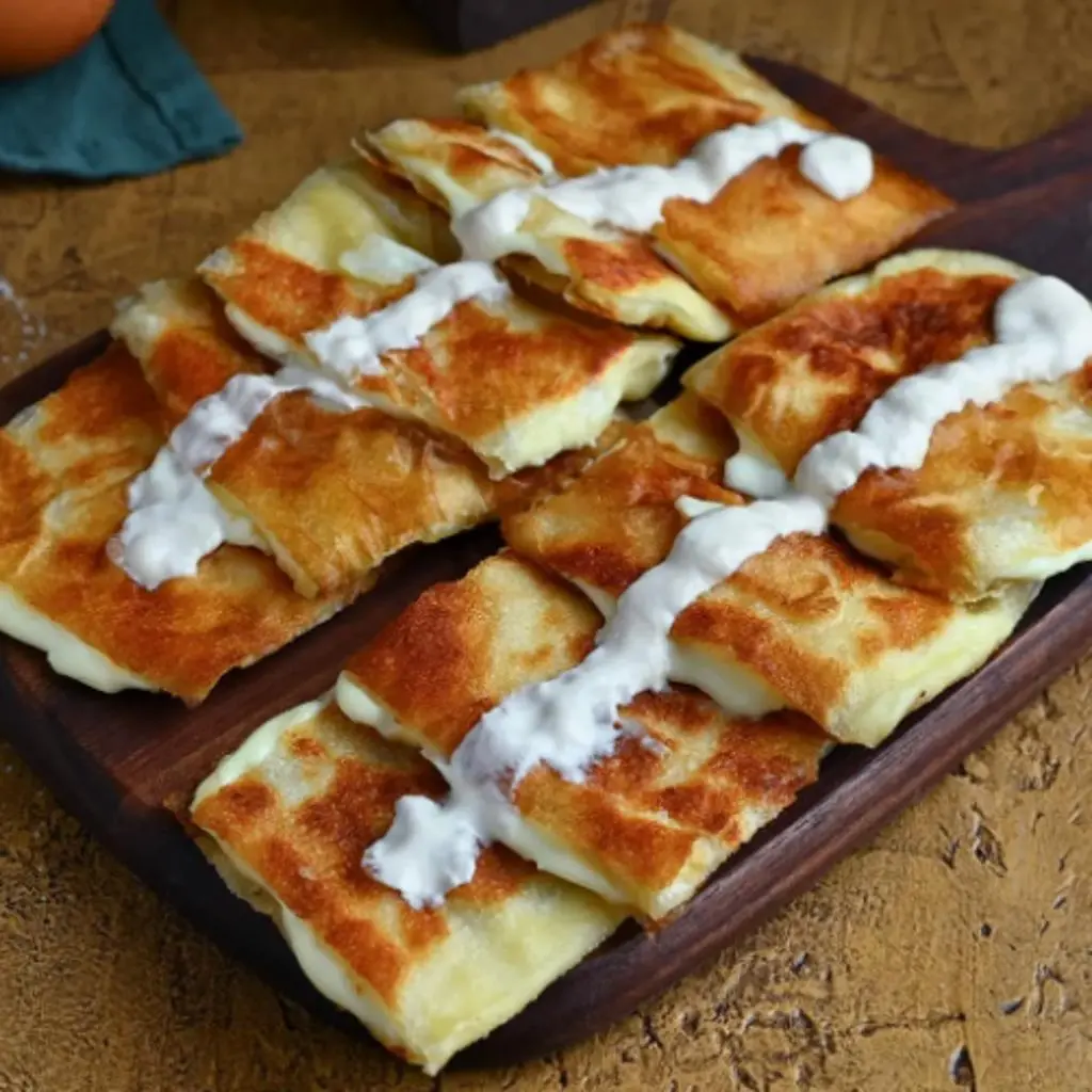 مطبق حلو بالقشطة